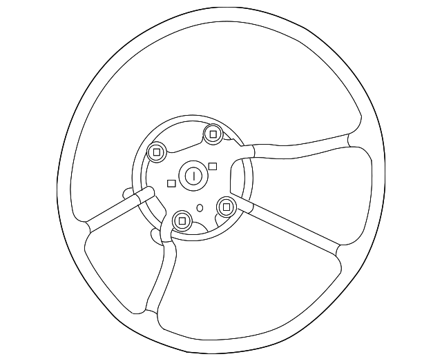 1AF071J8AB Деталь STEERING WHEEL
