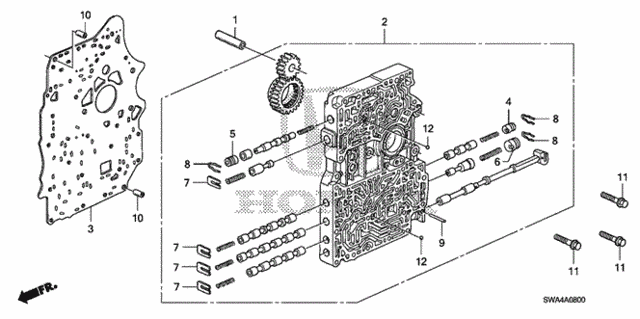AT Main Valve Body for 2008 Honda CR-V #0