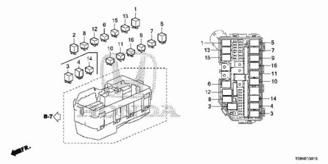 Control Unit (Engine Room) (2) for 2012 Honda Civic #1