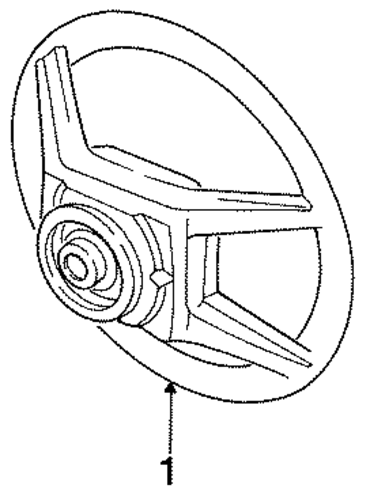 LTD Crown Victoria STEERING WHEEL & TRIM