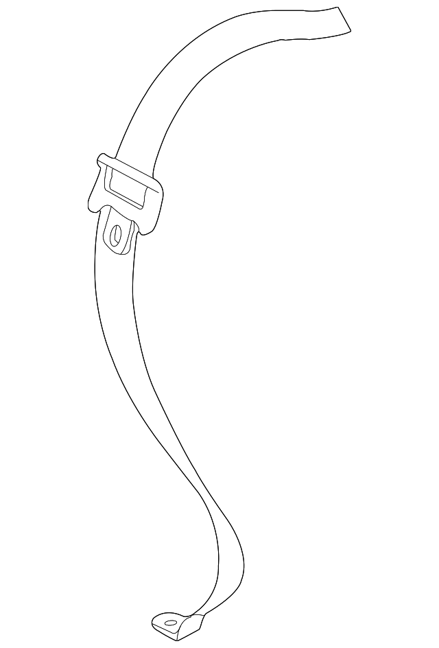 30641317 Деталь OUTER BELT ASSY, LEFT