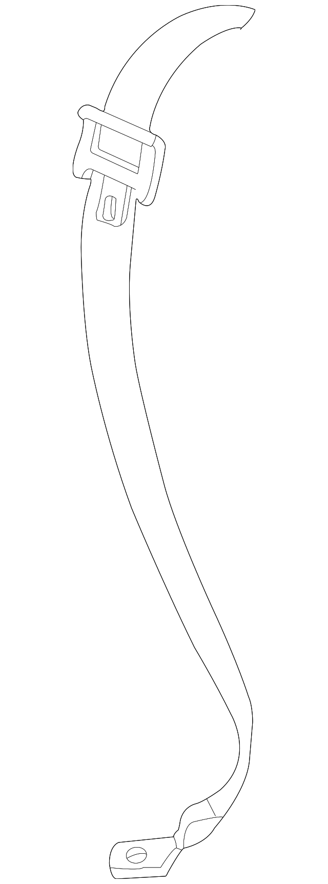 30631110 Деталь CENTER BELT ASSY