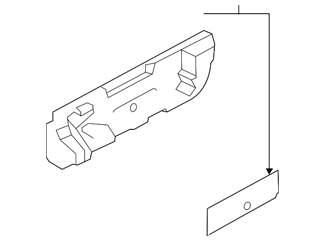 BK2Z-17091-A Деталь LUG WRENCH HOLDER
