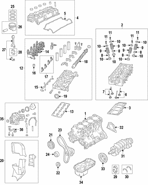Engine Parts for 2015 Jeep Renegade #0