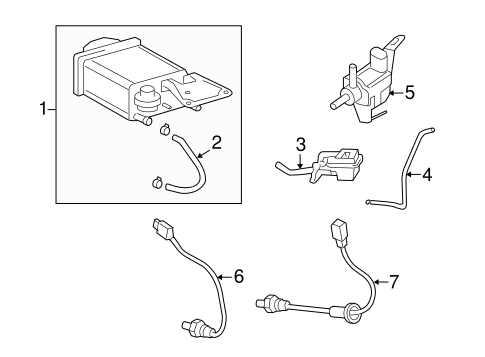 EMISSION SYSTEM/EMISSION COMPONENTS for 2010 Scion xD #1