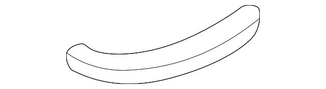 GJD2438AAAGD Деталь ARMREST, RIGHT