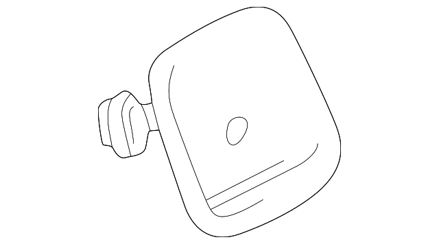 GJE2487AASDZ Деталь SEAT BELT TRIM, LEFT