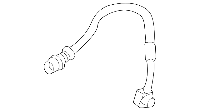 8R3Z-2078-B Деталь BRAKE HOSE, LEFT