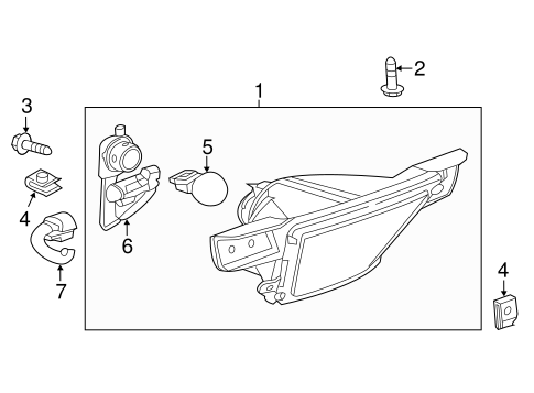 Backup Lamps for 2014 Chevrolet Volt #0