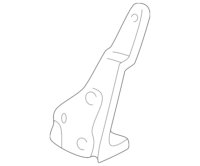 F6DZ7411664AE Деталь PIVOT, RIGHT
