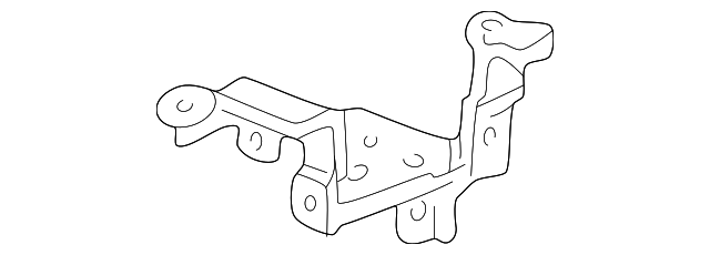F8DZ74117A03AAA Деталь PIVOT BRACKET, LEFT