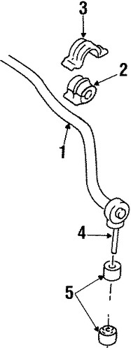 900 STABILIZER BAR & COMPONENTS