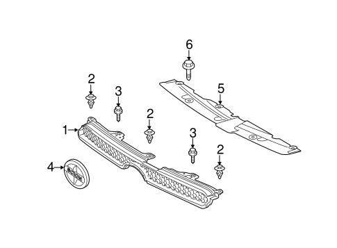 Grille & Components for 2015 Scion xB #0