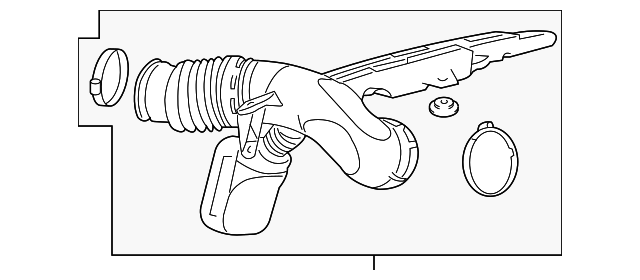 10396842 Деталь REAR DUCT