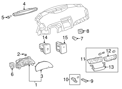 ELECTRICAL/MIRRORS for 2009 Toyota Camry #1