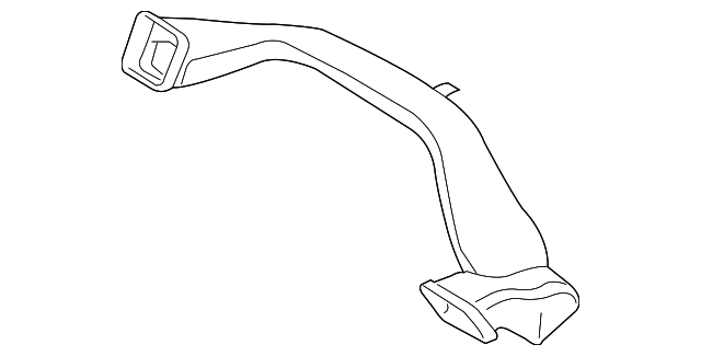 JBB000010 Деталь OUTLET DUCT, LEFT