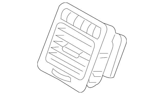 JVE000041 Деталь VENT GRILLE, RIGHT