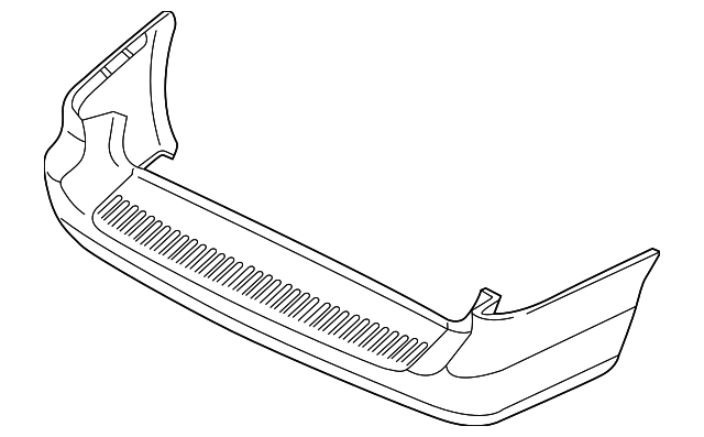 3F2Z-17K835-NAA Деталь BUMPER COVER