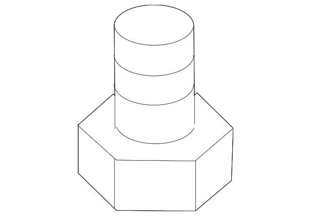 -W503932-S301 Деталь REAR BRACKET BOLT, RIGHT