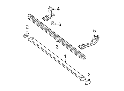Body/Running Board for 2001 Ford Ranger #4