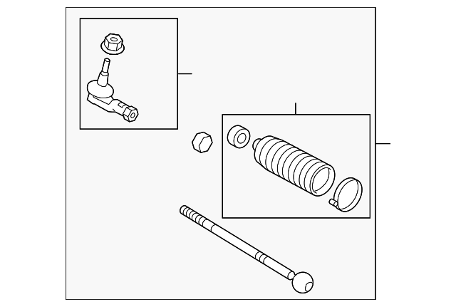 LR010673 TIE ROD ASSY, RIGHT