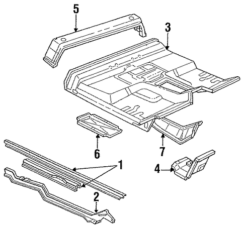 F-350 FLOOR - CAB 2
