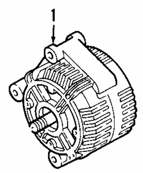 Alternator for 2008 BMW 535xi #1