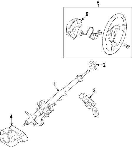 9-2X STEERING COLUMN