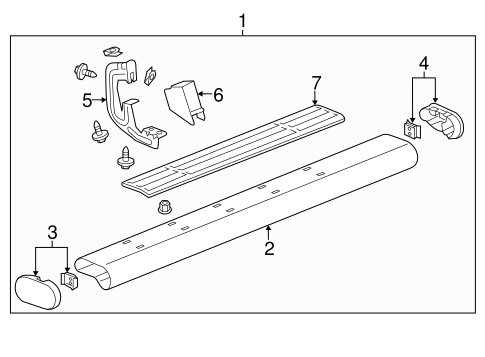 Sierra 2500 HD RUNNING BOARD 2
