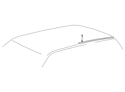 BODY/EXTERIOR TRIM - ROOF for 2005 Toyota Sequoia #1
