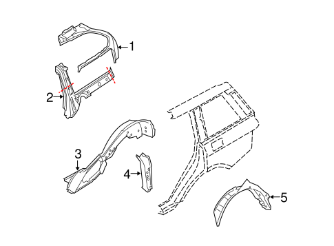 Range Rover INNER COMPONENTS