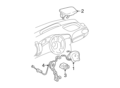 Alero AIR BAG COMPONENTS