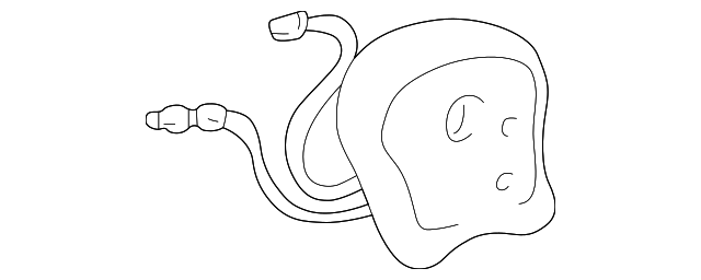 10357403 Деталь DRIVER AIR BAG