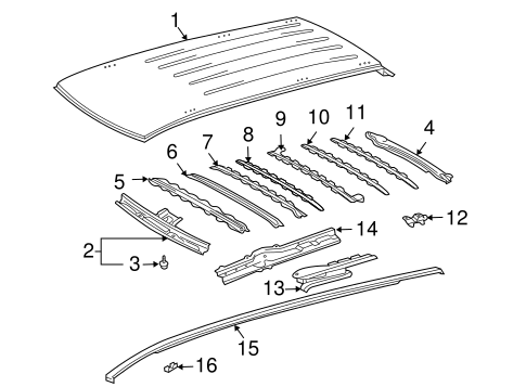 BODY/ROOF & COMPONENTS for 2007 Toyota Sienna #1
