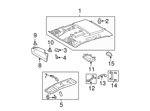 BODY/INTERIOR TRIM - CAB for 2009 Toyota Tundra #6