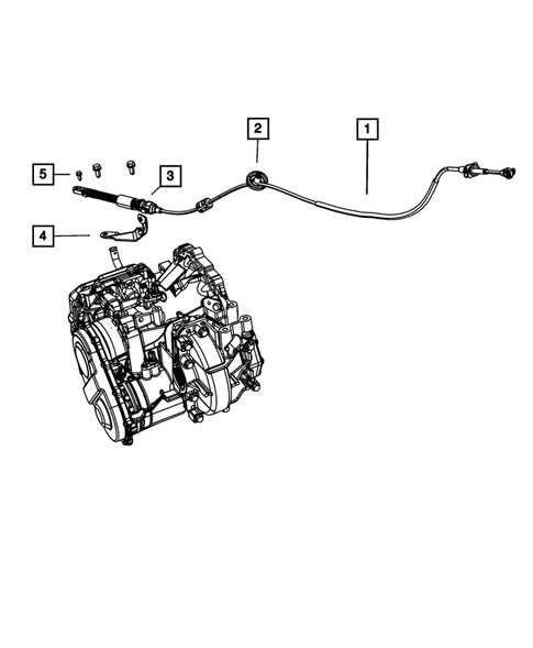 Gearshift Controls and Related Parts for 2016 Dodge Journey #1