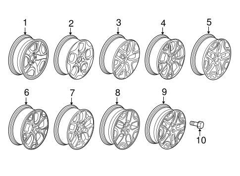 Wheels for 2016 Jeep Renegade #0