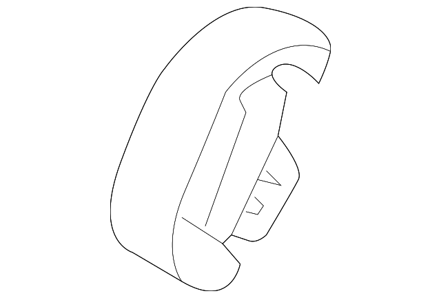 8665770 Деталь HANDLE, LEFT