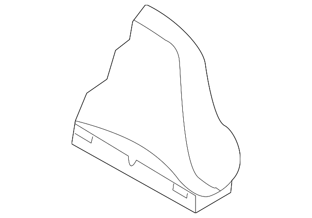 39801121 Деталь HEADREST COVER, RIGHT