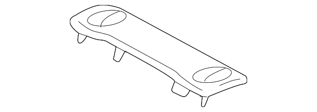 39855800 Деталь UPPER TRIM, LEFT
