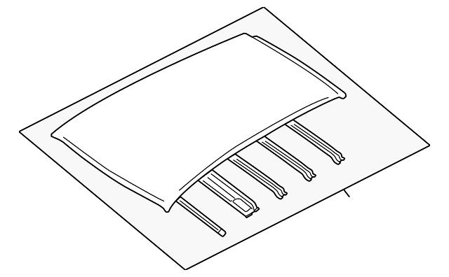 32007512 Деталь ROOF PANEL