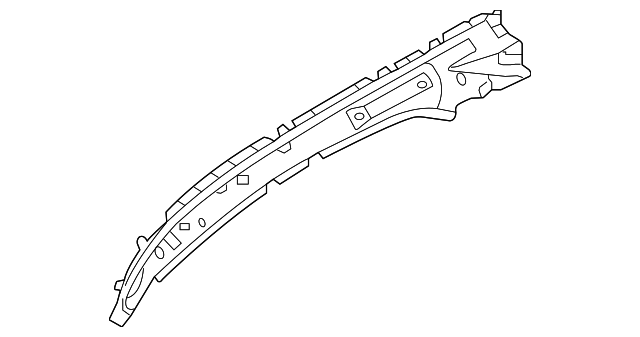 32007419 Деталь ROOF RAIL, LEFT