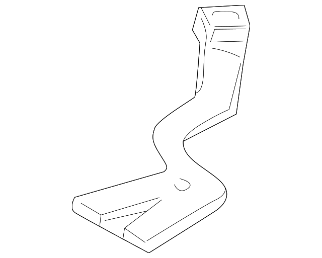 30870860 Деталь FLOOR DUCT, RIGHT
