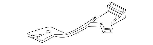 30870859 Деталь FLOOR DUCT, LEFT