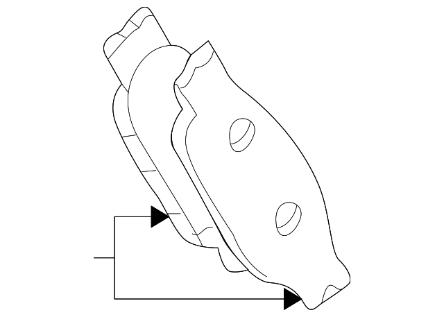 XR813324 Деталь BRAKE PADS
