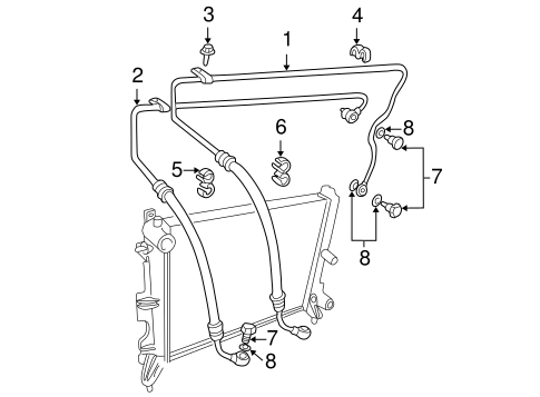 9-3 TRANS OIL COOLER