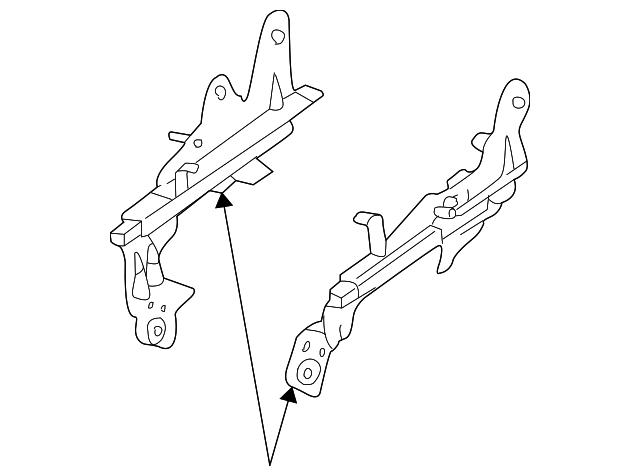 4L5Z1061704AC Деталь SEAT TRACK, RIGHT