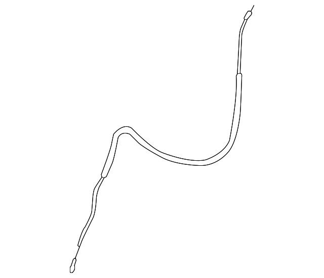 8686169 Деталь RELEASE CABLE, RIGHT