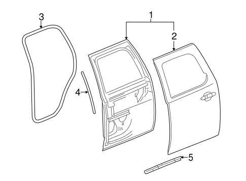 Silverado 2500 HD DOOR & COMPONENTS 2