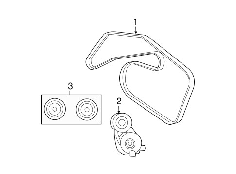 Grand Cherokee BELTS & PULLEYS